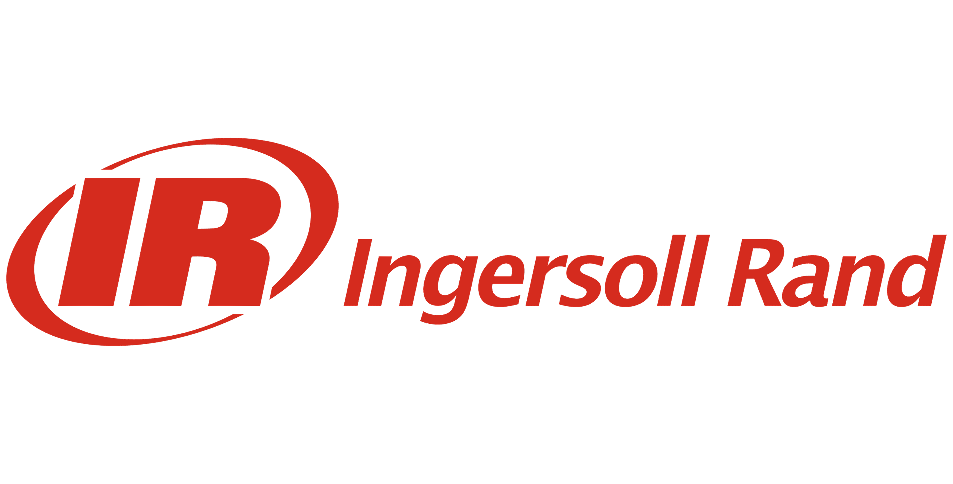 Ingersoll Rand logo with red lettering.