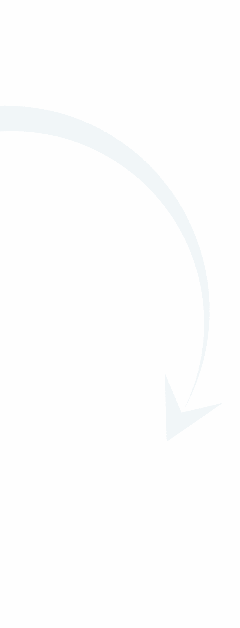 Dark background with a subtle curved arrow.