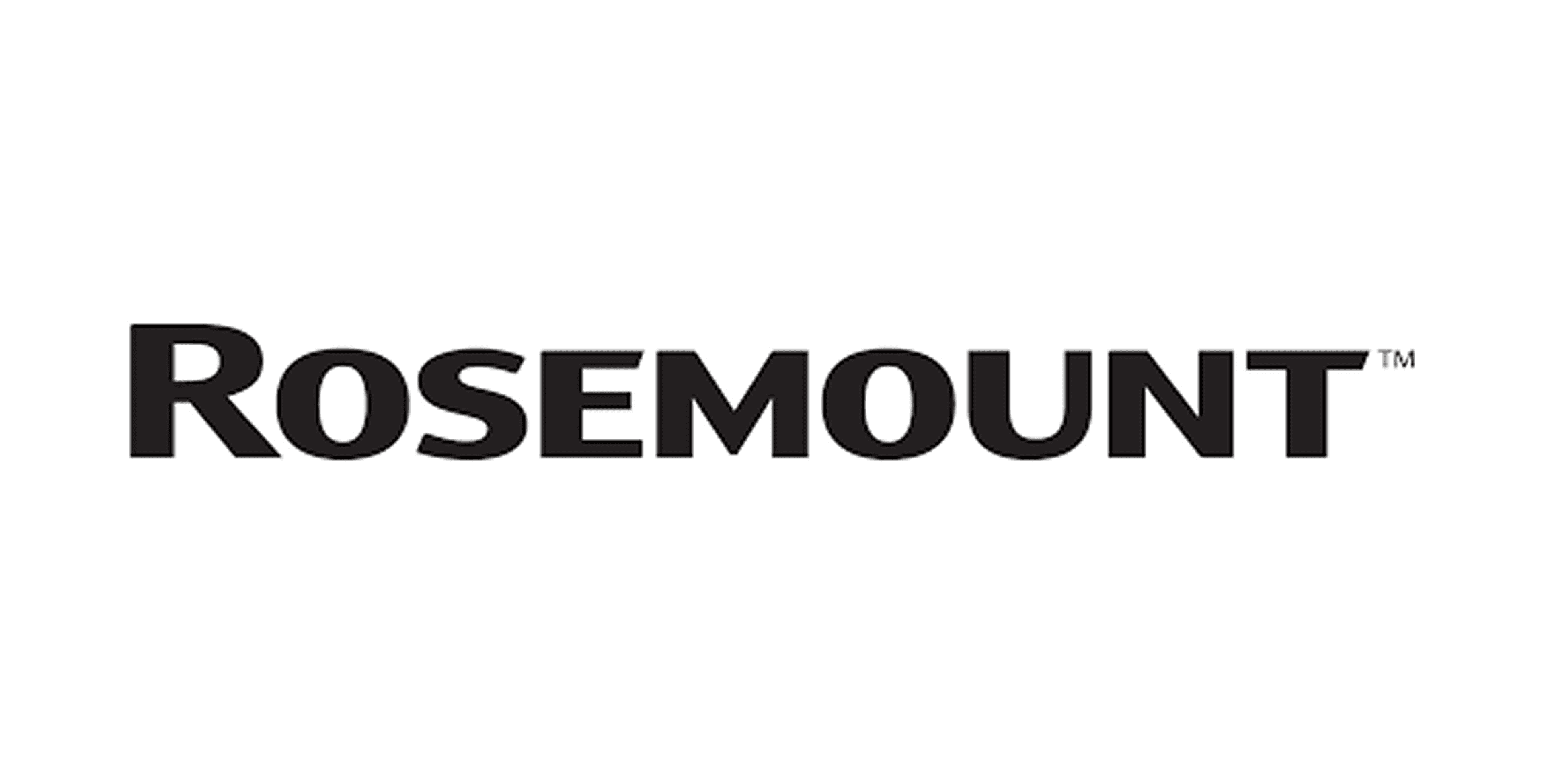 Rosemount logo in bold black text.